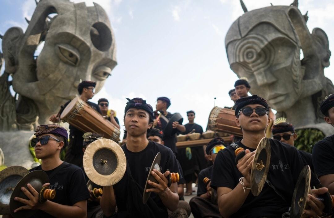 IMG-20250620-WA0019 FOTO IST - Nuanu Creative City: Pertunjukan seni musik Gamelan di Nuanu Creative City, Bali saat Suara Festival 2024.