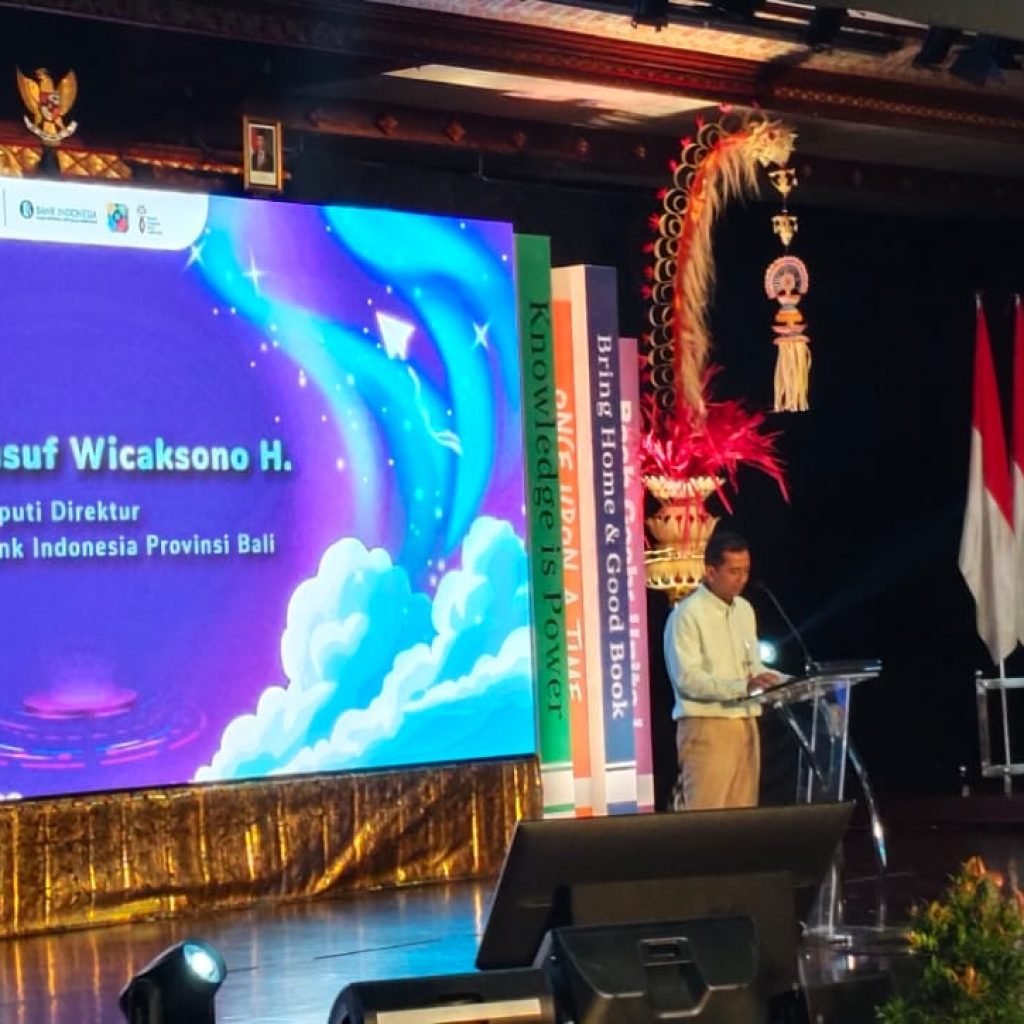 Ket Foto: Tampak suasana World Book Day 2026 digelar Bank Indonesia di Gedung Ksirarnawa, Art Center, Denpasar, Rabu (13/5/2026).