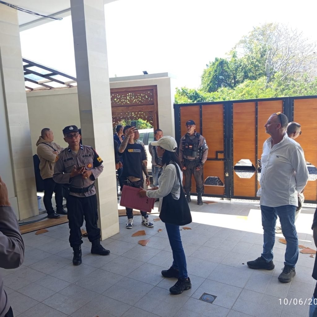 Ket Foto Ist: Dugaan pengerusakan di Villa Dom, yang ditempati ED (47) asal Rusia, Rabu (10/6/2026) Pukul 18.00 Wita lalu, berlokasi di Jl. Nusa Dua Hingland No. 25, Badung.