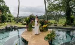 Ket Foto: Kehadiran Bambu Indah menjadi tree house paling spektakuler di dunia. Bambu Indah menghadirkan Enchanted Forest, Whisper of Love, wedding showcase perdana yang elegan, Sabtu (1/8/2026).