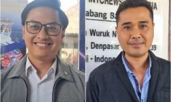 Ket Foto: Kiri Kanan - Chief Executive Officer Augustea Intercrews Indonesia, Angga Luthfi Eldrianto dan Recruiter Augustea Intercrews Indonesia, Komang Deddy Aryawan.