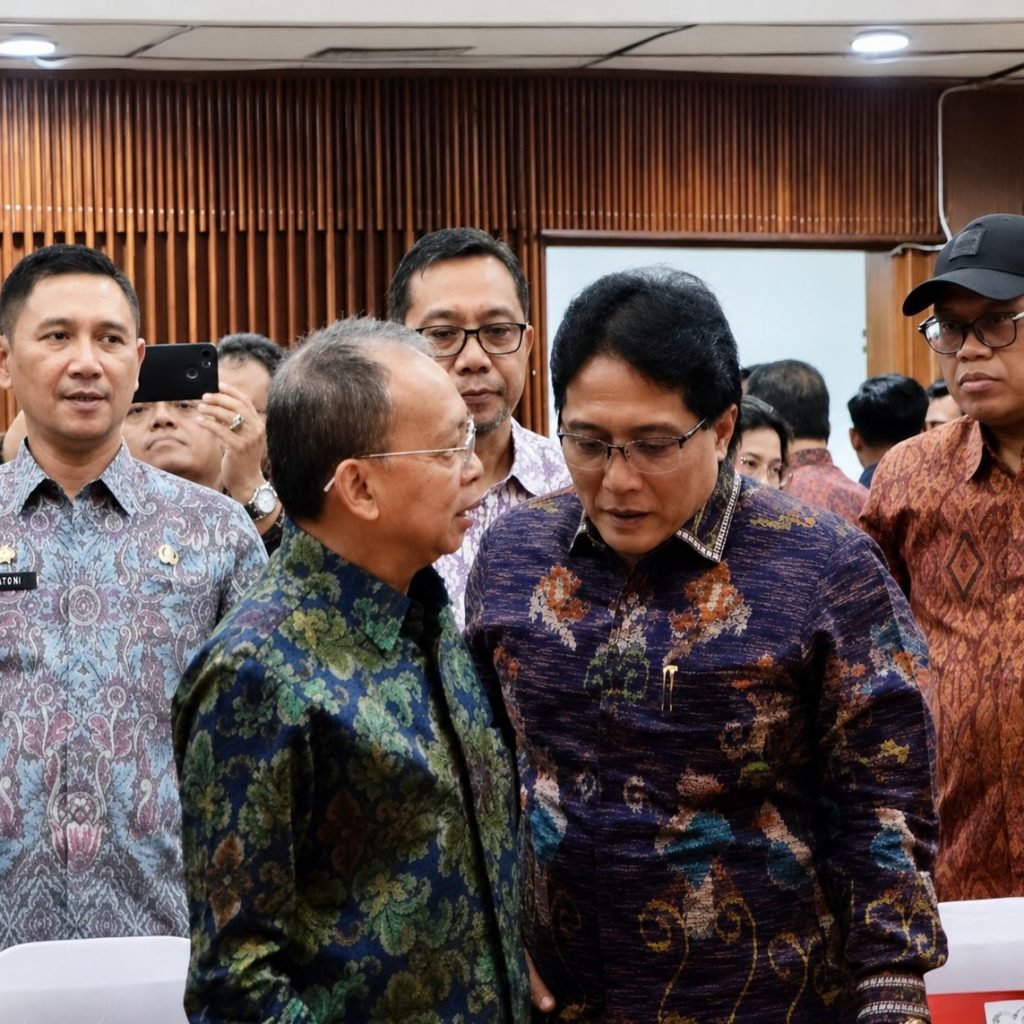 Ket Foto Ist: Gubernur Bali Wayan Koster dan Wagub Bali Nyoman Giri Prasta, mengundang Presiden RI Ke-8 Prabowo Subianto, pada pembukaan PKB Ke-XLVIII Tahun 2026.
