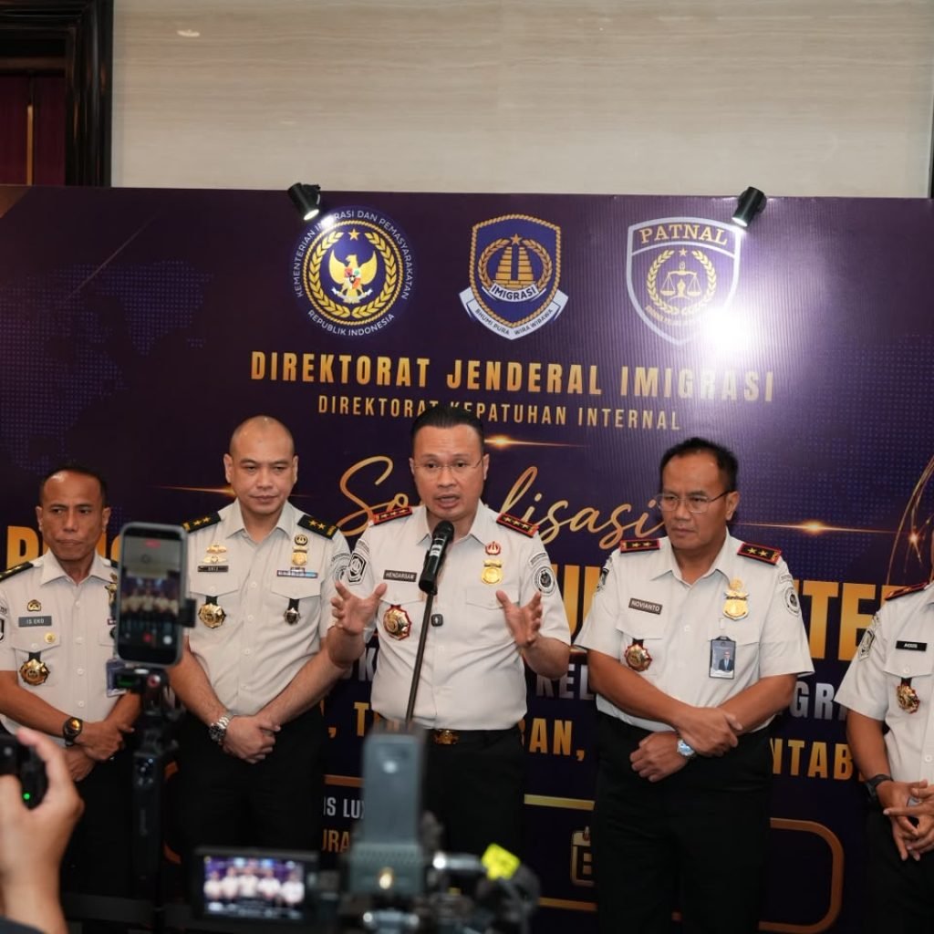 Ket Foto Ist: Perwakilan KPK dilibatkan Imigrasi dalam Sosialisasi Penguatan Kepatuhan Internal Terintegrasi, digelar di Surabaya, Jawa Timur, mulai tanggal 1 s.d. 3 Juli 2026.