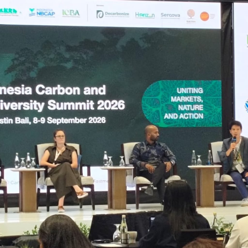 Ket Foto: Perdagangan karbon mulai menjadi perhatian internasional melalui Indonesia Carbon and Biodiversity Summit 2026, Rabu (9/9/2026).